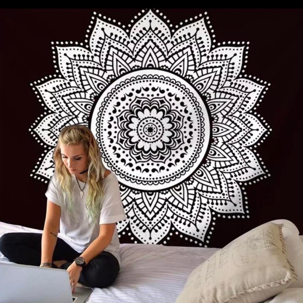 Aesthetic Mandala Tapestry